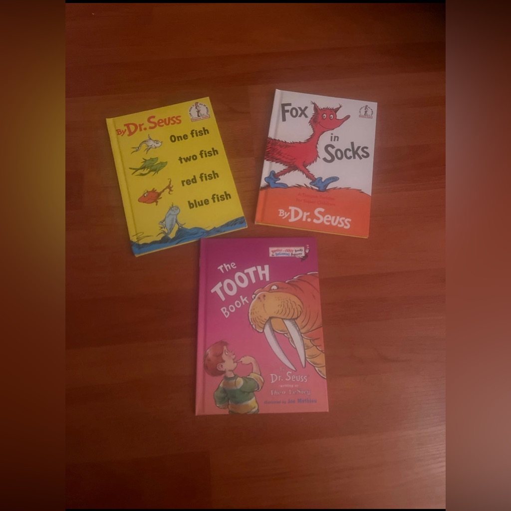 3 Brand New Hardcover Dr Seuss Books